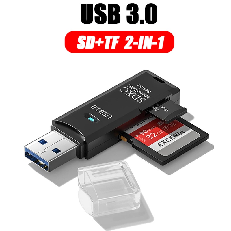 Laptop Accessories Gadgets - 2 In 1 USB 3.0 Card