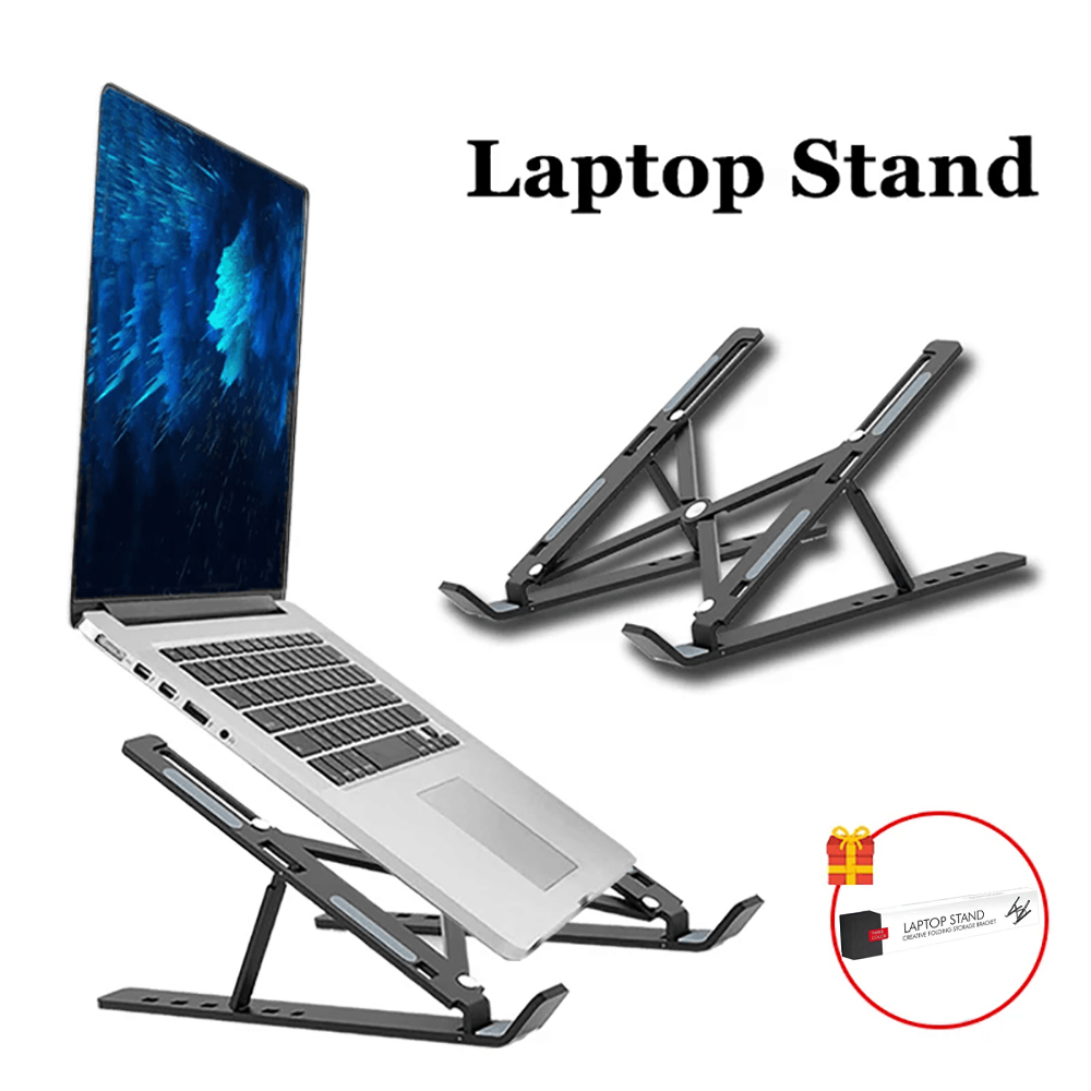 Laptop Accessories And Gadgets - Laptop Stand Portable Foldable Notebook Bracket
