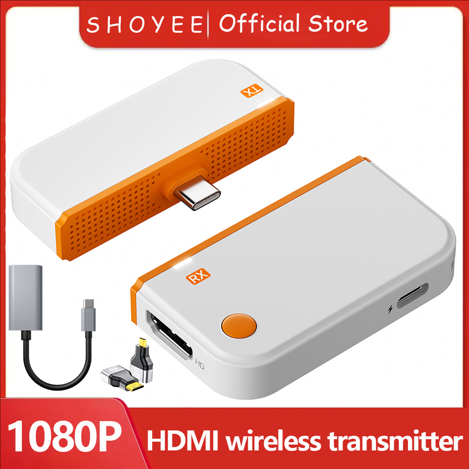 Laptop Accessories Computer - 50M Type C HDMI-Compatible Wireless Video