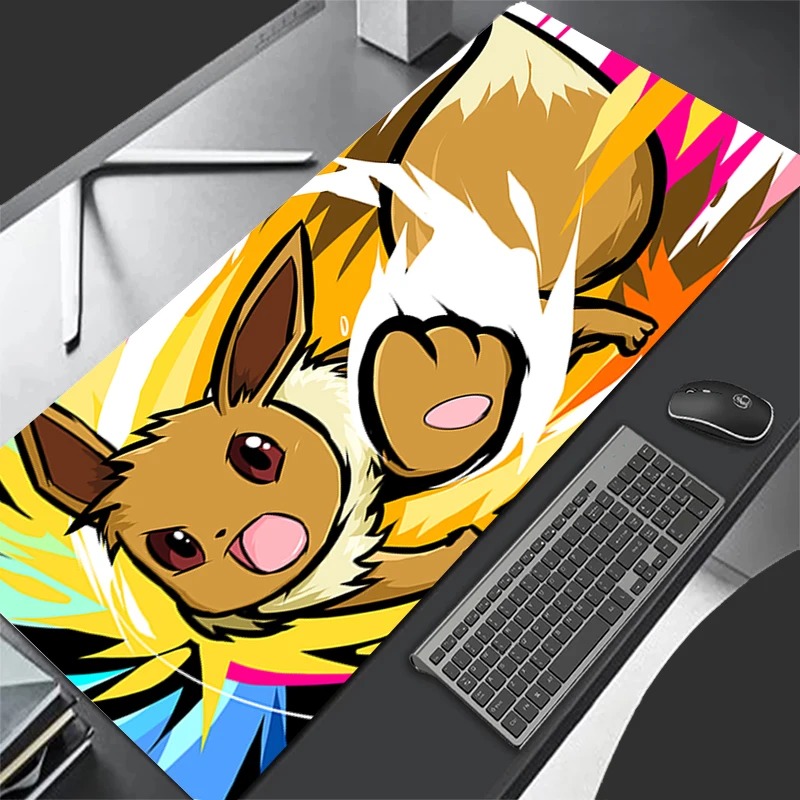 Laptop Accessories Toys - P-Pokemon Eevee Anime Gaming Mouse Pad,