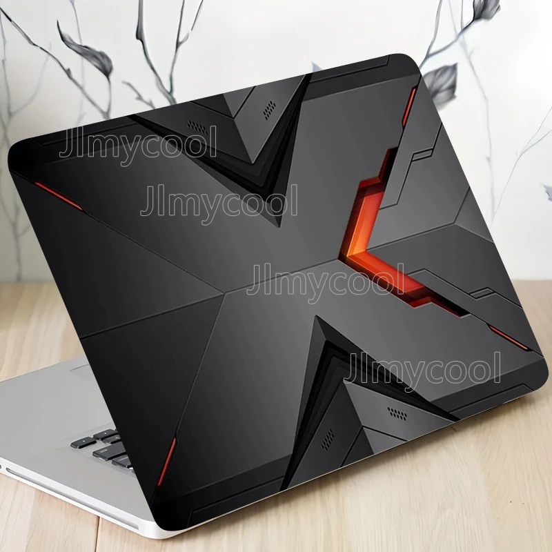 Laptop Accessories Msi - 2 Laptop Stickers Colorful Overlapping Waves