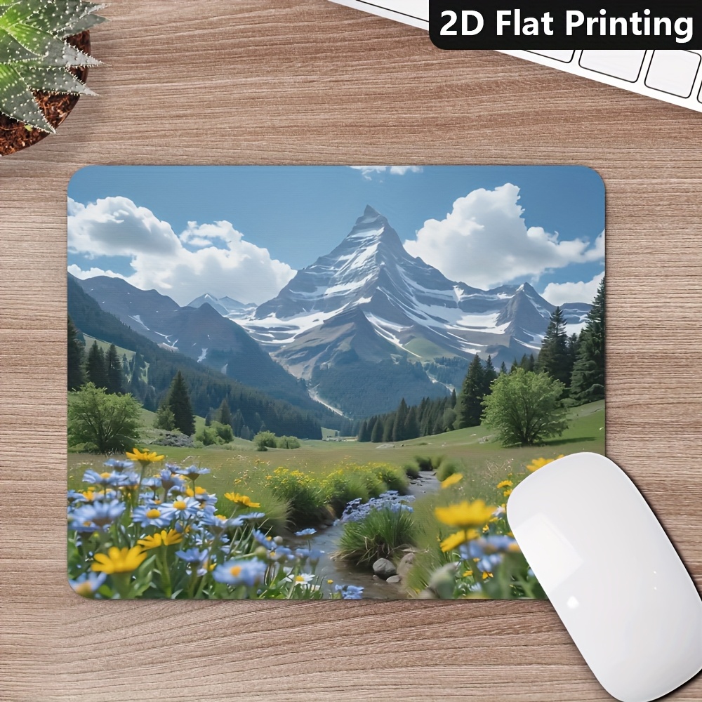 Laptop Accessories Productivity - Gaming Office Non-Slip Mouse Pad Scenic