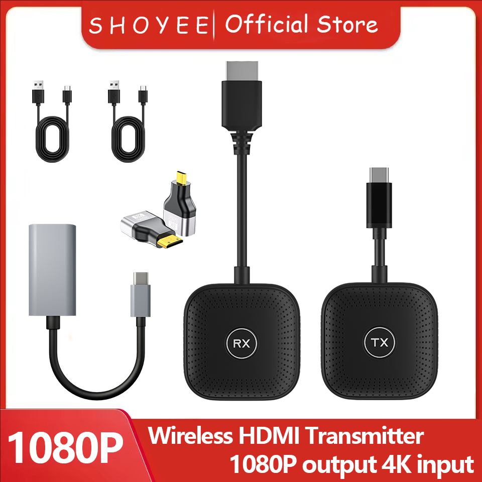 Laptop Accessories Computer - 1080P 50m Wireless Extender Video Transmitter