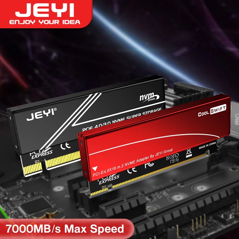 JEYI M.2 NVME To PCIE 4.0 X16  - Samsung Ssd 990 Pro recension och pris
