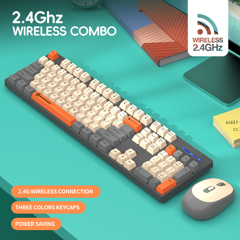2.4G Wireless Office Keyboard  - Laptop Accessories Combo recension och pris