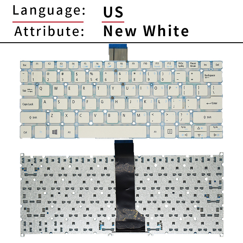 New US/English Laptop Keyboard - Laptop Accessories Acer recension och pris