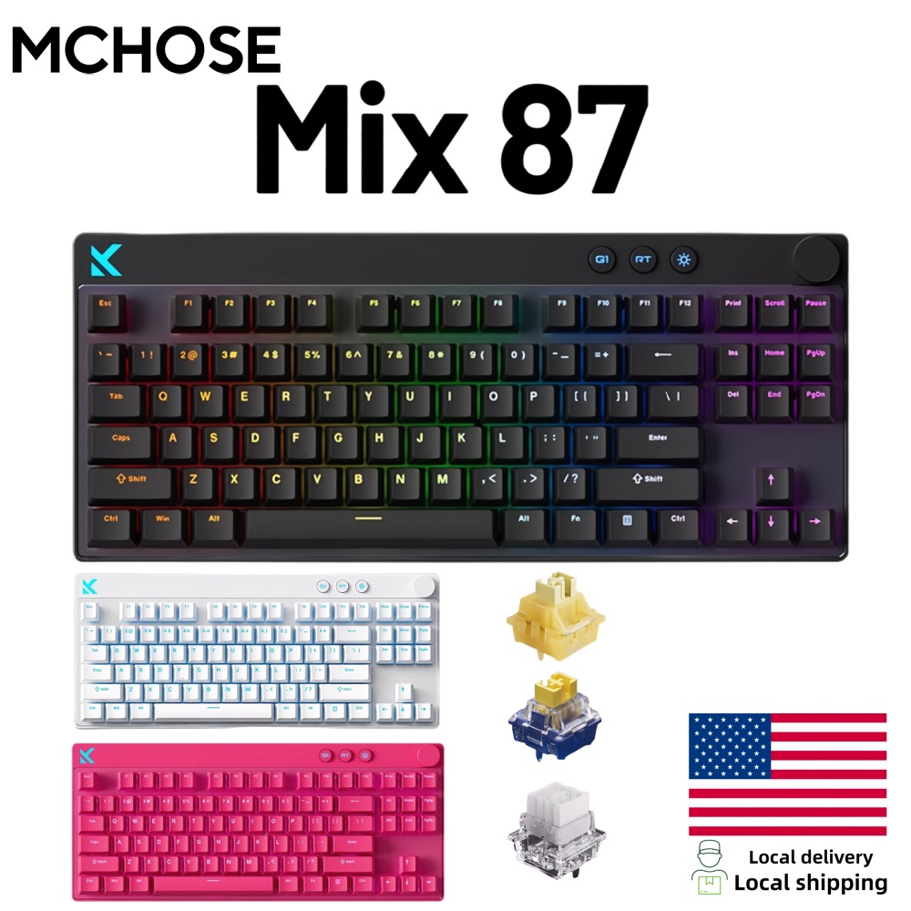 Mchose Mix87 Magnetic Swtich K - Laptop Accessories Productivity recension och pris