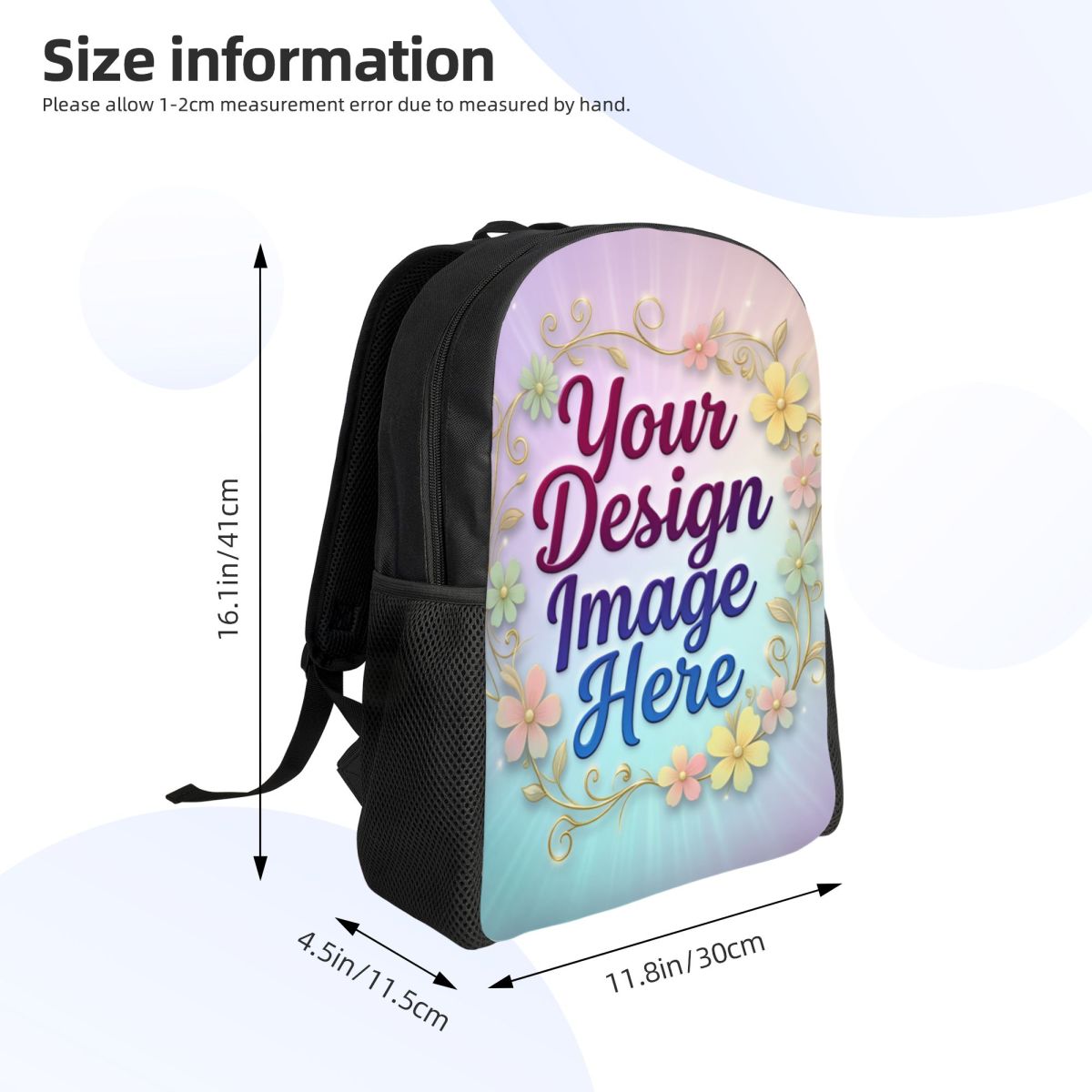 Custom Your Photo Logo Text La - Laptop Accessories For College recension och pris