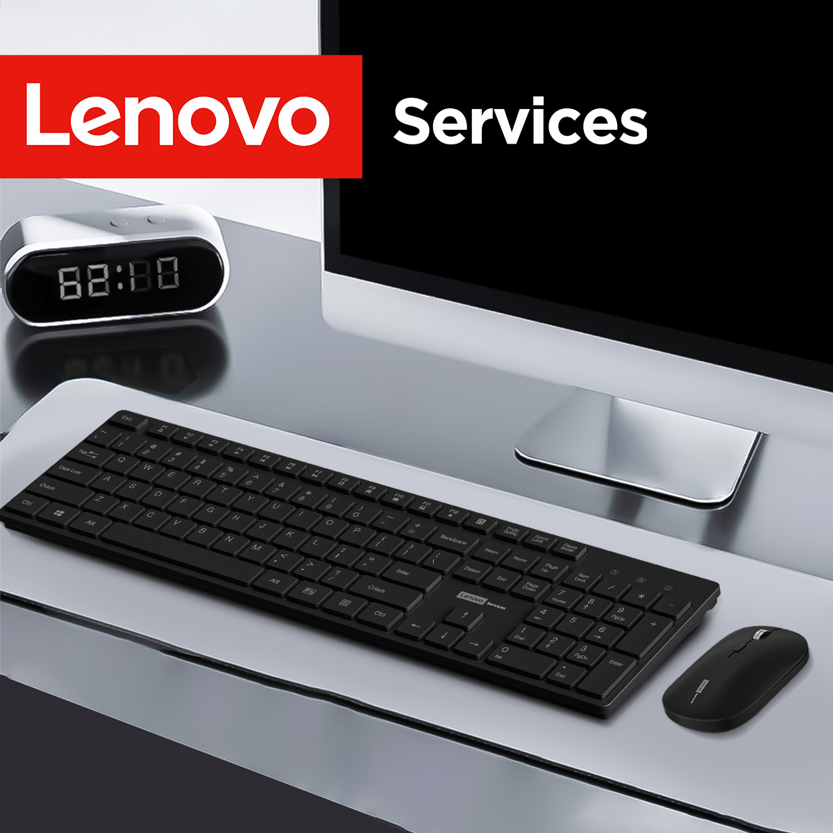 Lenovo KN220 Silent 2.4G Wirel - Laptop Accessories Combo recension och pris