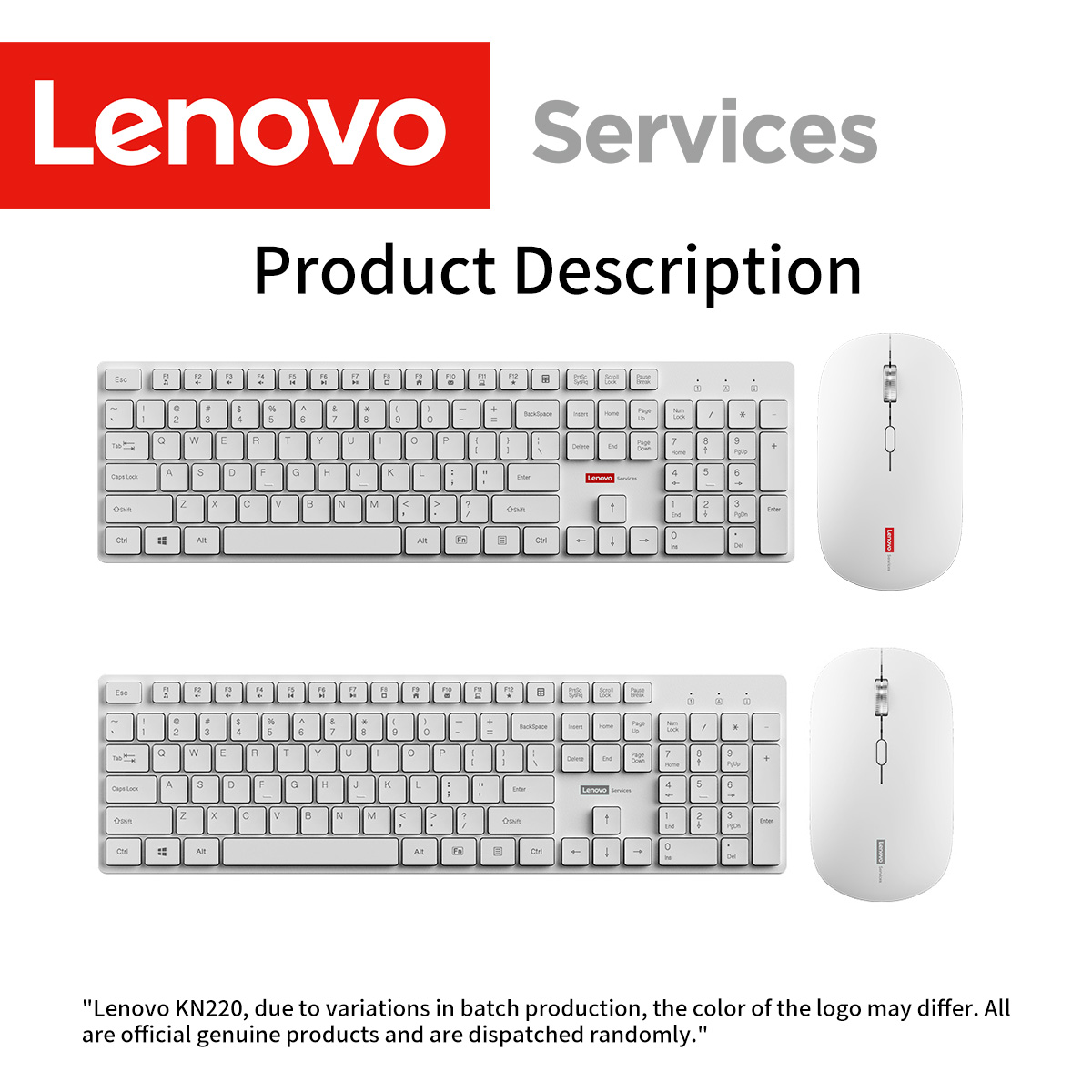 Lenovo KN220 Silent 2.4G Wirel - Laptop Accessories Combo recension och pris