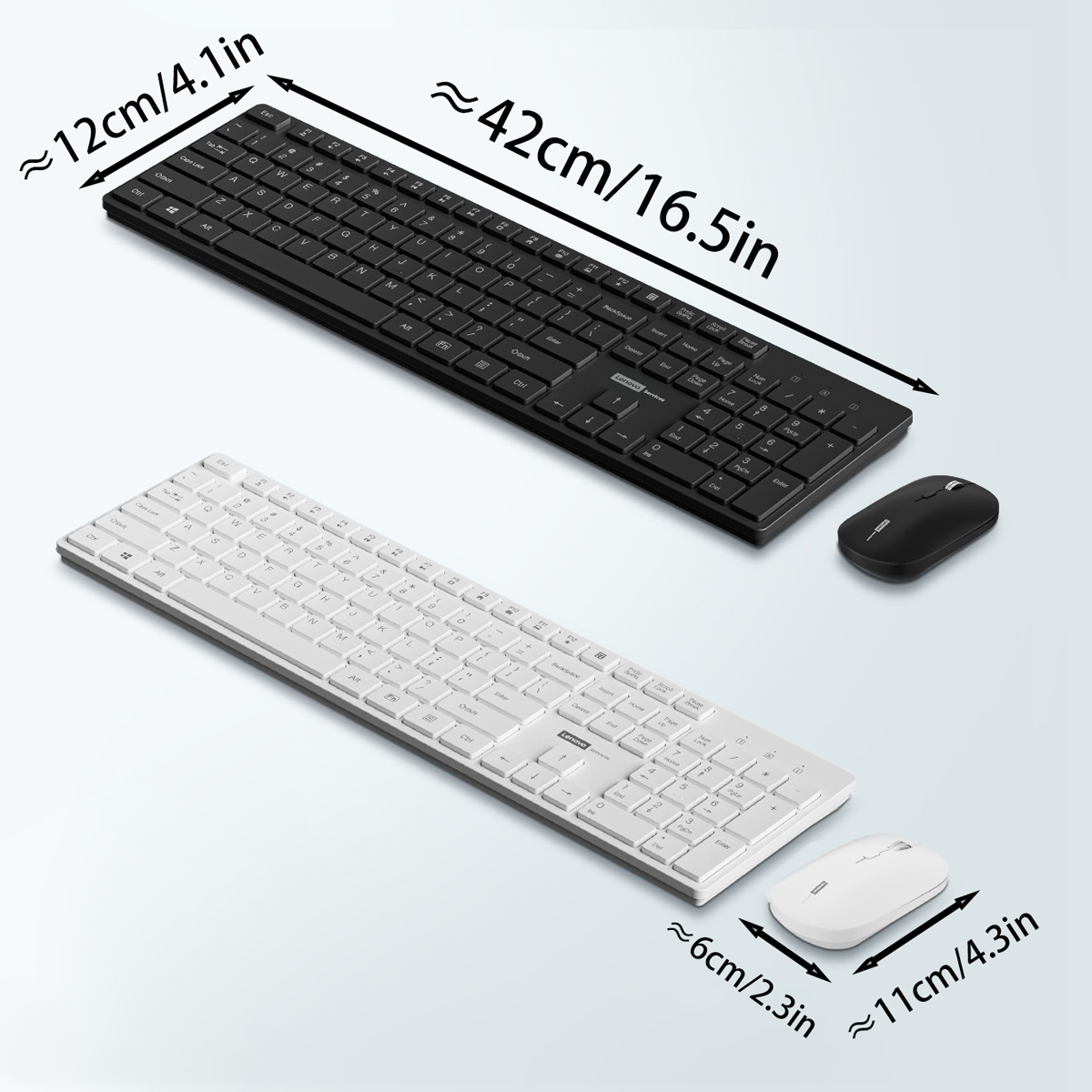 Lenovo KN220 Silent 2.4G Wirel - Laptop Accessories Combo recension och pris