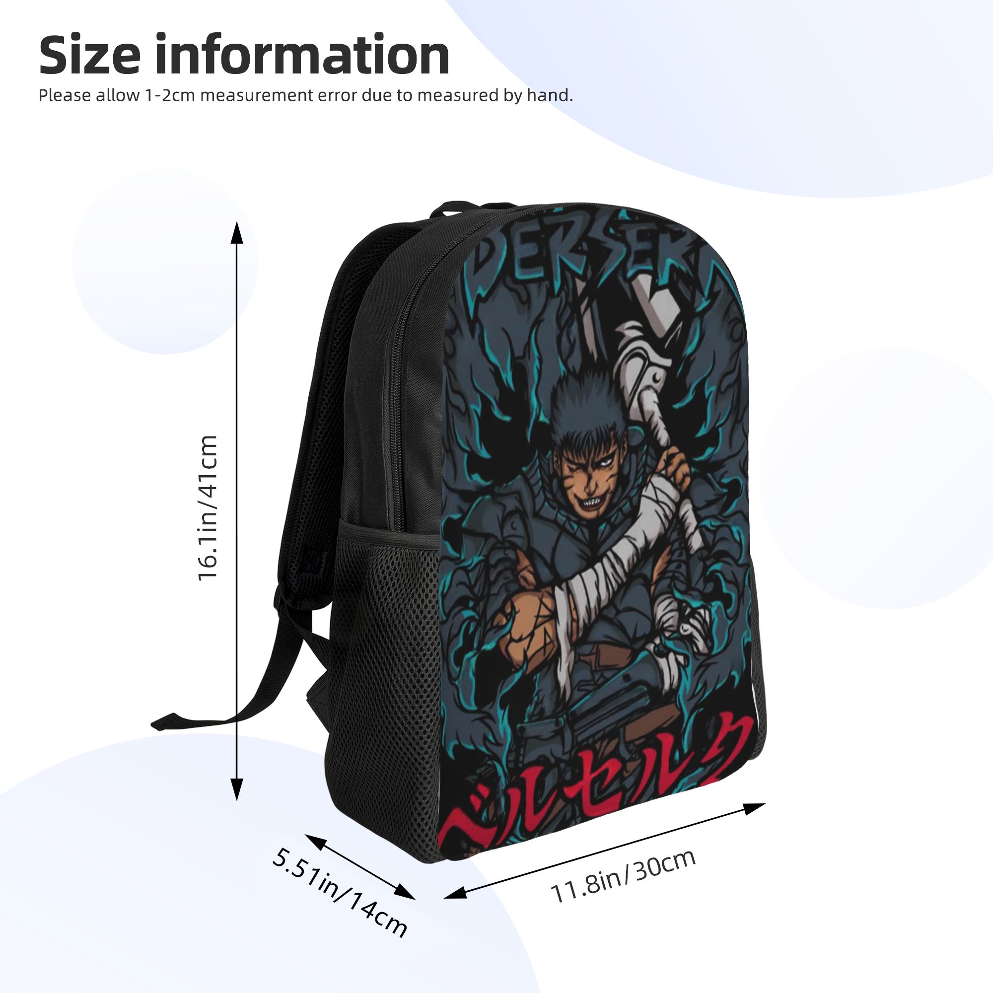 B-Berserks Travel Backpack Wom - Laptop Accessories For College recension och pris