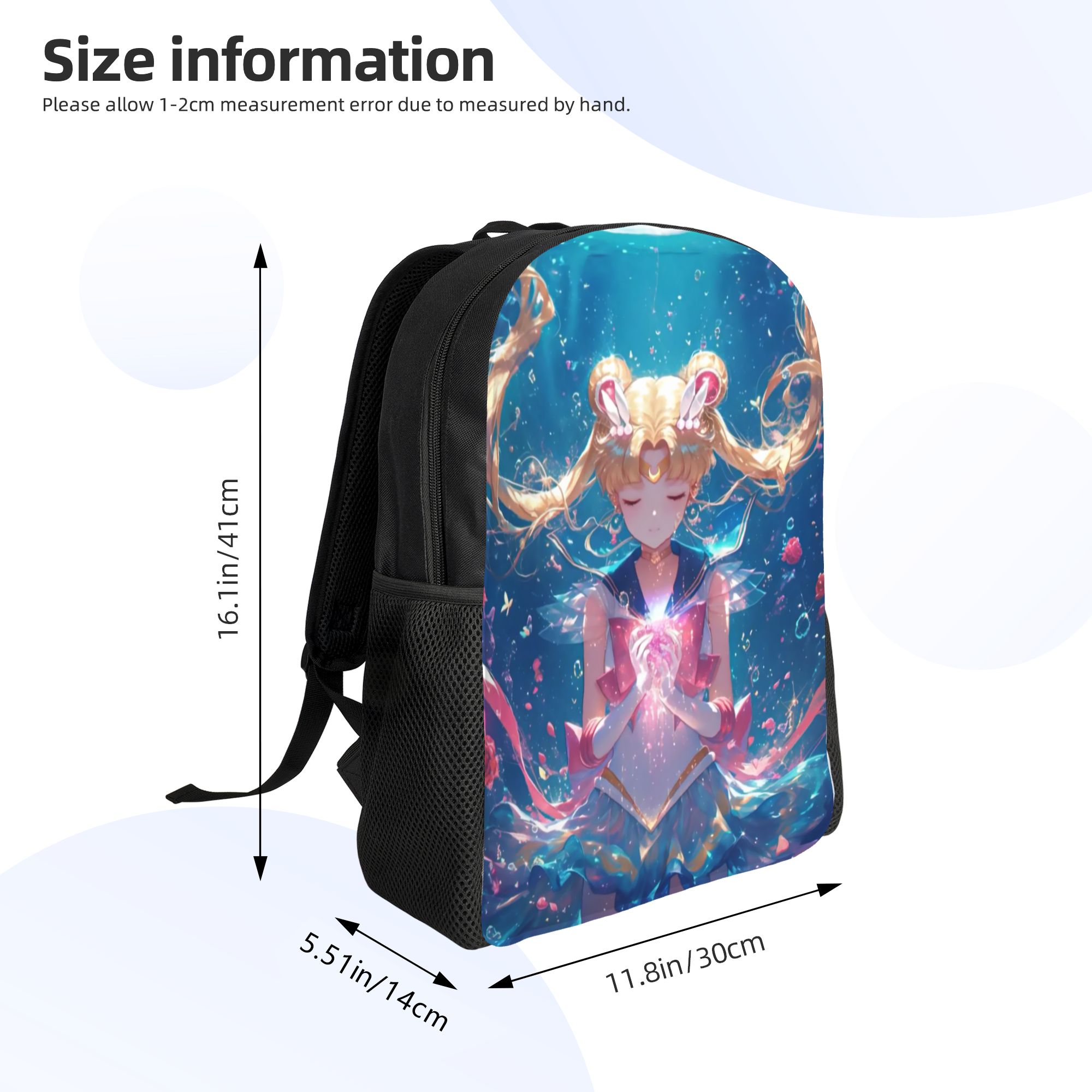 Custom S-Sailors Moons Backpac - Laptop Accessories For College recension och pris