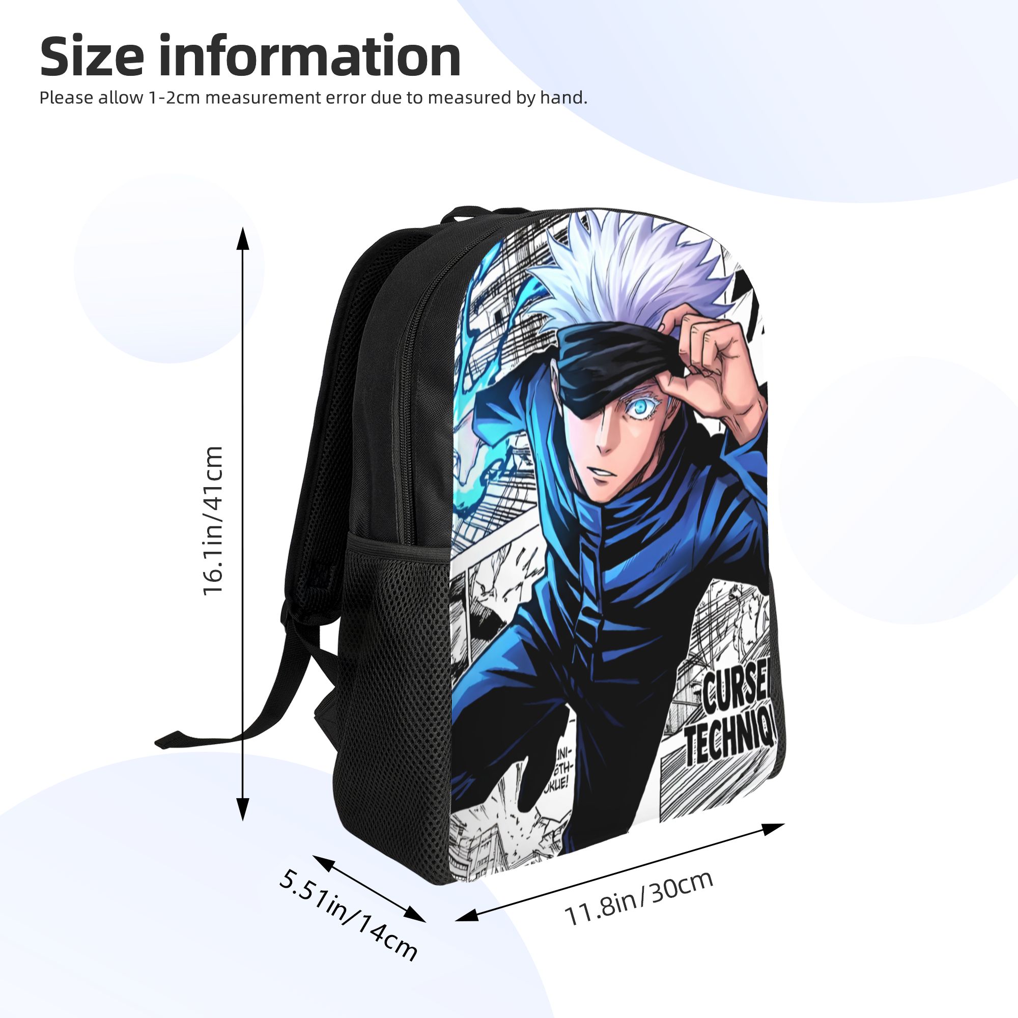 J-Jujutsus K-Kaisens Travel Ba - Laptop Accessories For College recension och pris