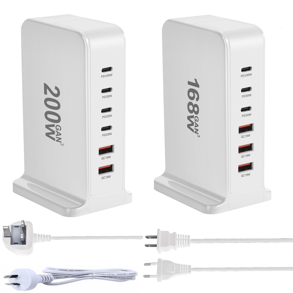 200W 168W Desktop GaN Quick PD - Laptop Accessories Uk recension och pris