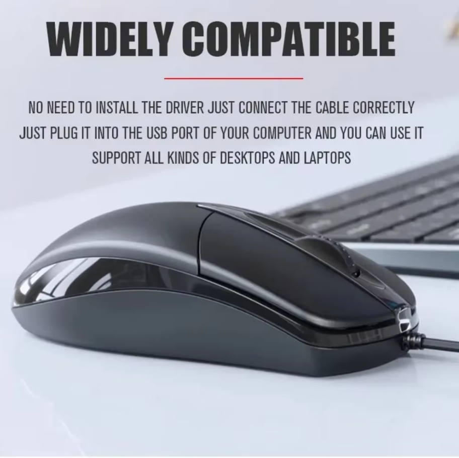 USB Optical Wired Mouse Laptop - Laptop Accessories Productivity recension och pris