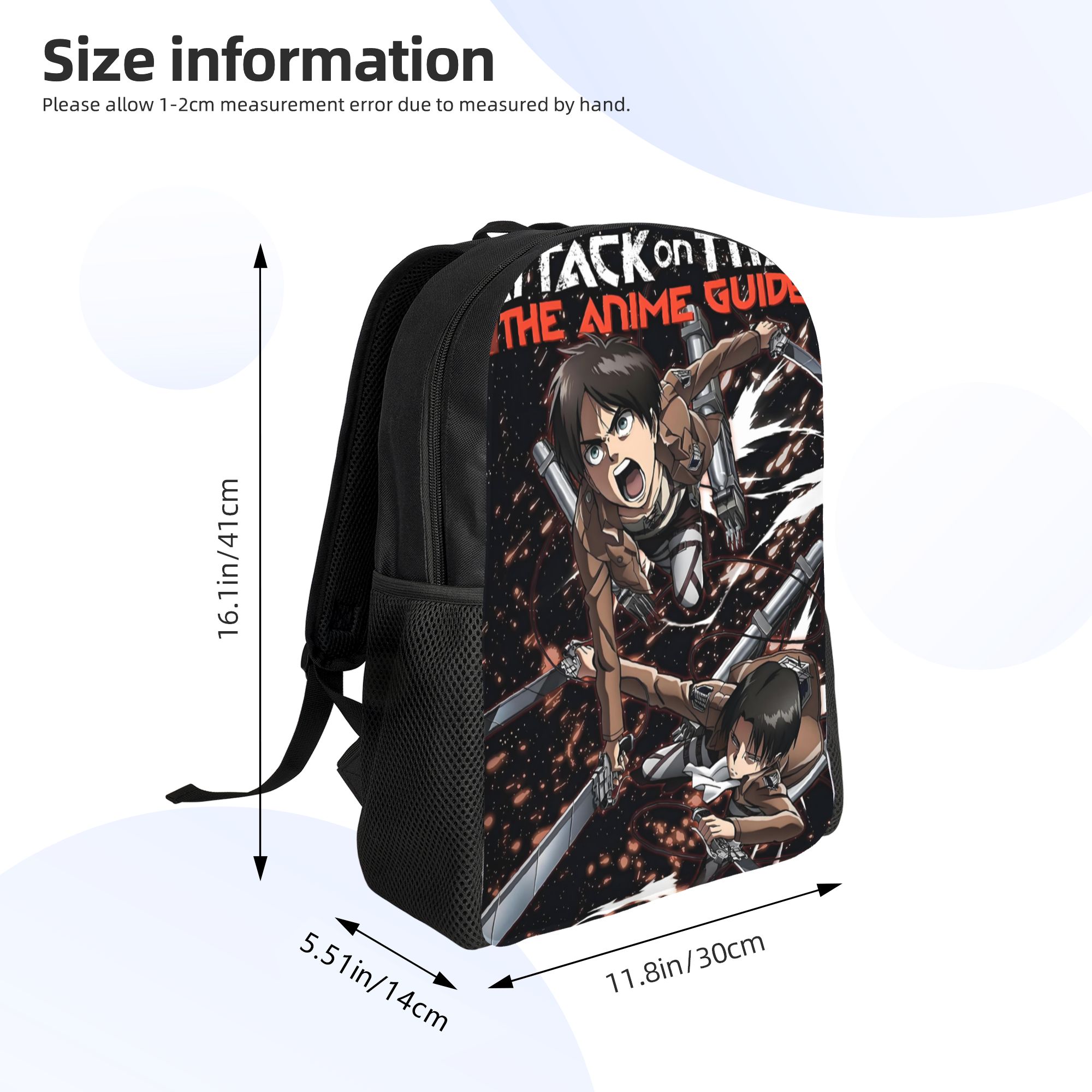 Attacks on Titans Travel Backp - Laptop Accessories For College recension och pris