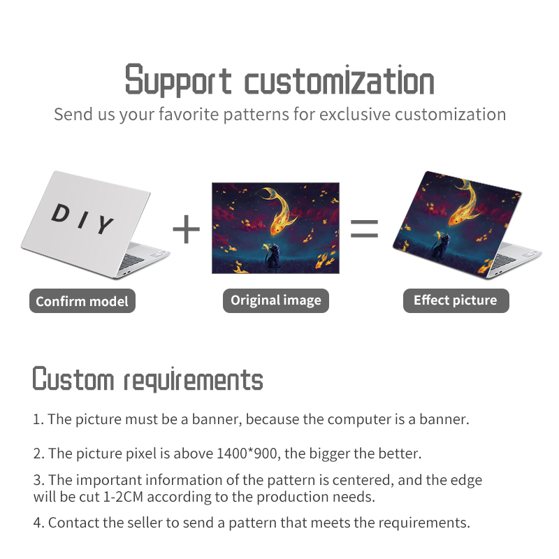 DIY Laptop Skins Stickers Note - Laptop Accessories Msi recension och pris