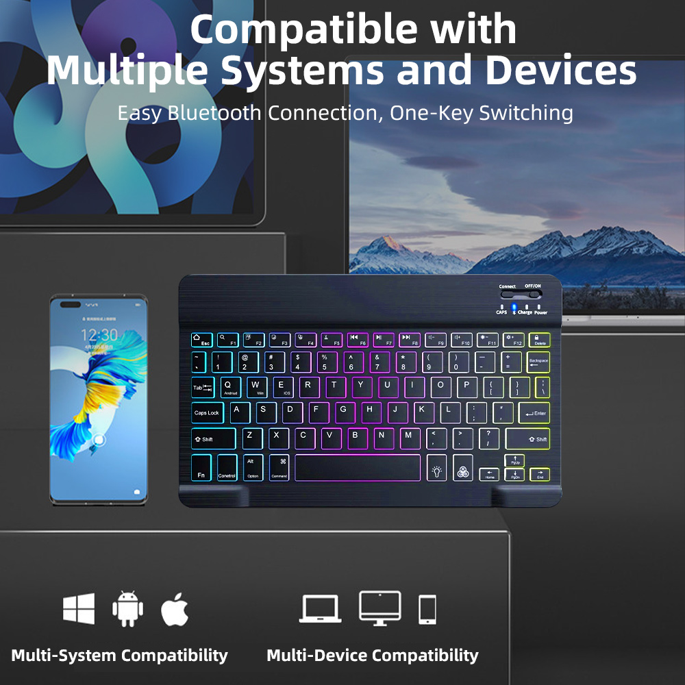 2026 Backlight Bluetooth Keybo - Laptop Accessories Combo recension och pris