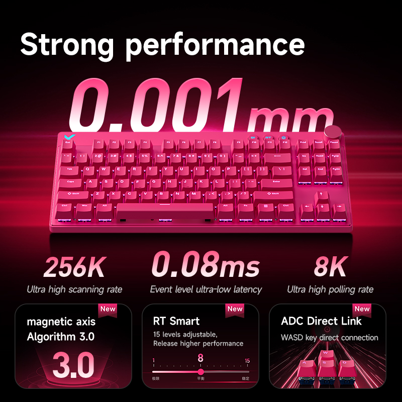 Mchose Mix87 Magnetic Swtich K - Laptop Accessories Productivity recension och pris