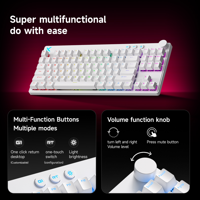 Mchose Mix87 Magnetic Swtich K - Laptop Accessories Productivity recension och pris