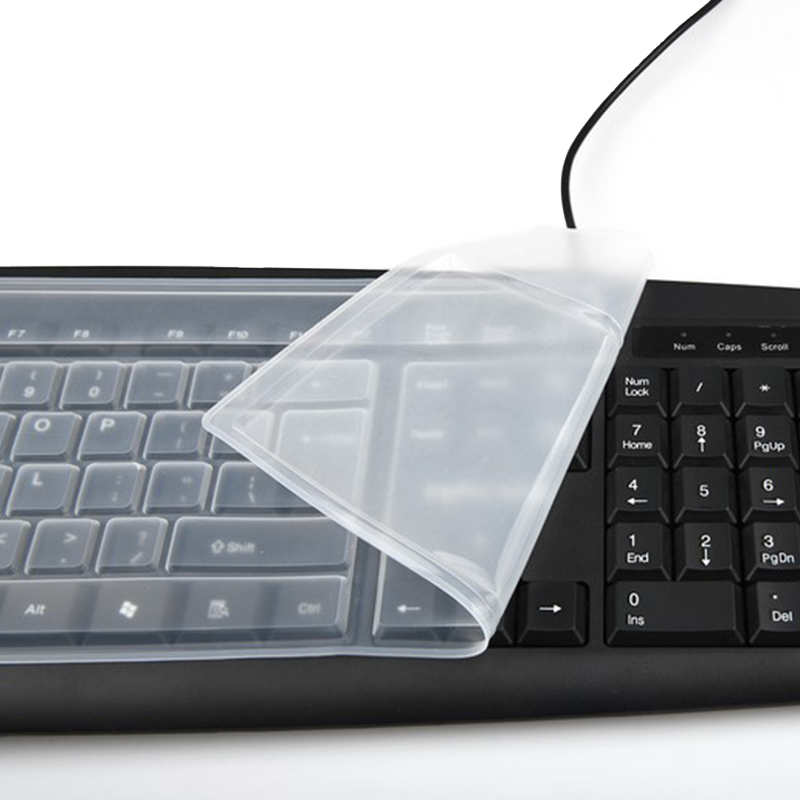 ●Universal Dustproof Silicone  - Keyboard Cover Silicone recension och pris