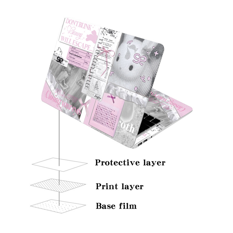 DIY Transformers laptop sticke - Laptop Accessories Pink recension och pris