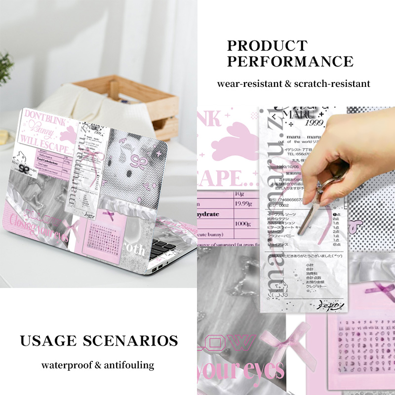DIY Transformers laptop sticke - Laptop Accessories Pink recension och pris