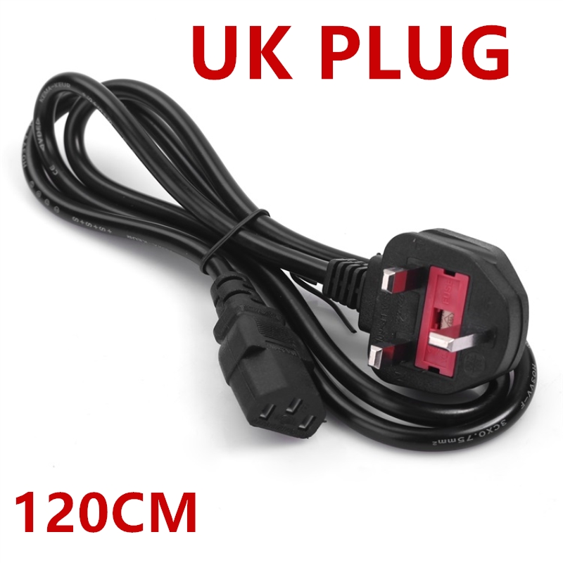 Durable 3-Prong 1.2m EU US AU  - Laptop Accessories Uk recension och pris