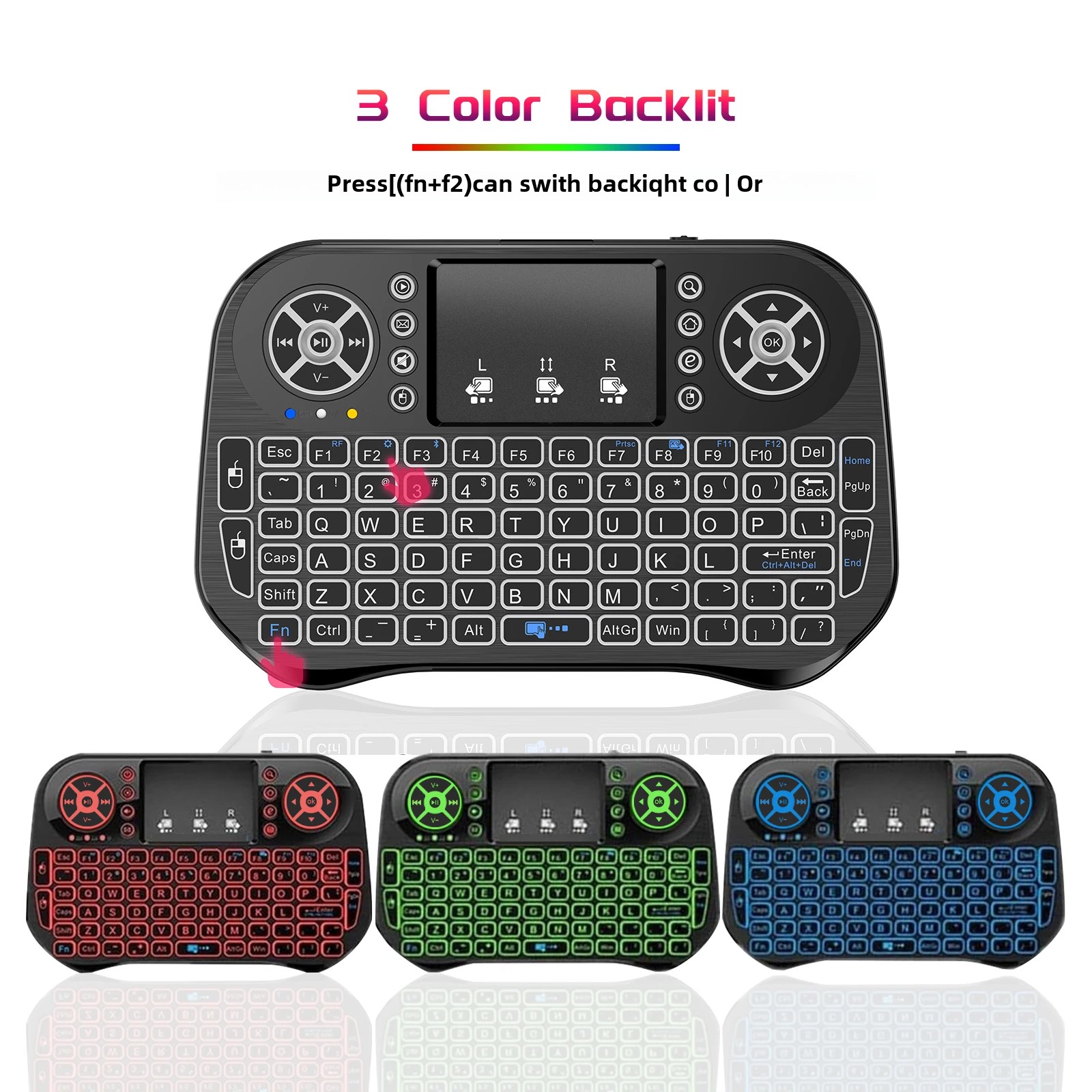 IPazzPort Mini Wireless Keyboa - Laptop Accessories Combo recension och pris