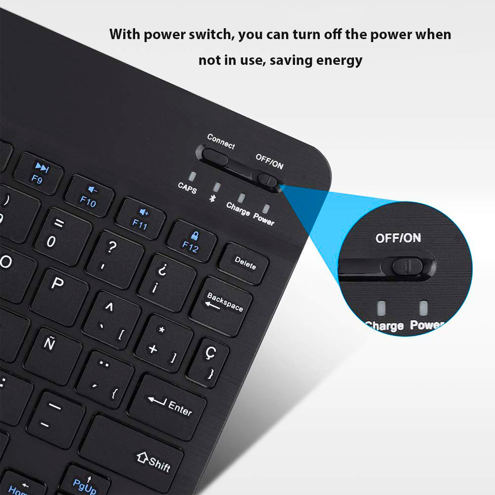 Bluetooth Wireless Keyboard Fo - Laptop Accessories Combo recension och pris