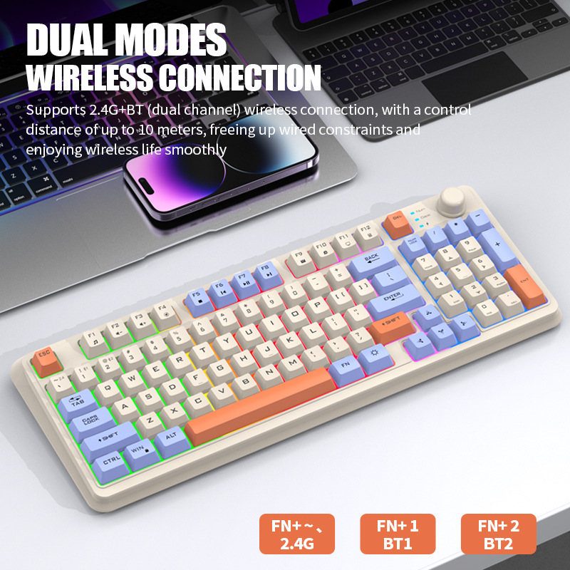 Wireless Keyboard Spanish Russ - Laptop Accessories Combo recension och pris
