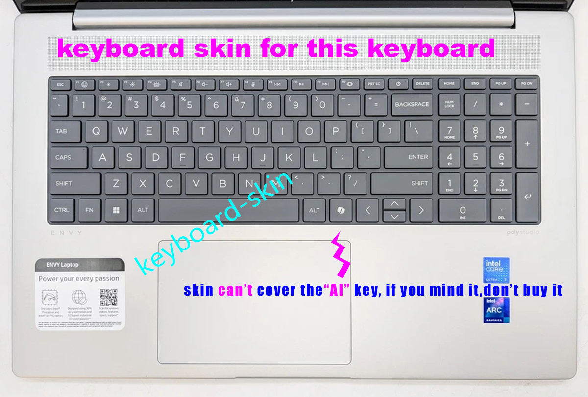 US Keyboard Skin Cover Protect - Keyboard Cover Silicone recension och pris