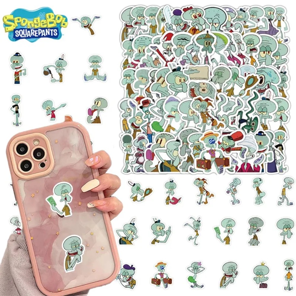 60Pcs SpongeBob Squidward Tent - Laptop Accessories Gadgets recension och pris