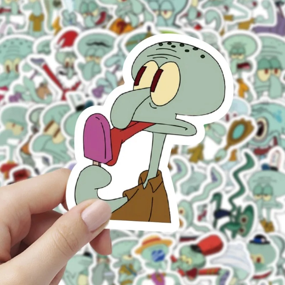 60Pcs SpongeBob Squidward Tent - Laptop Accessories Gadgets recension och pris